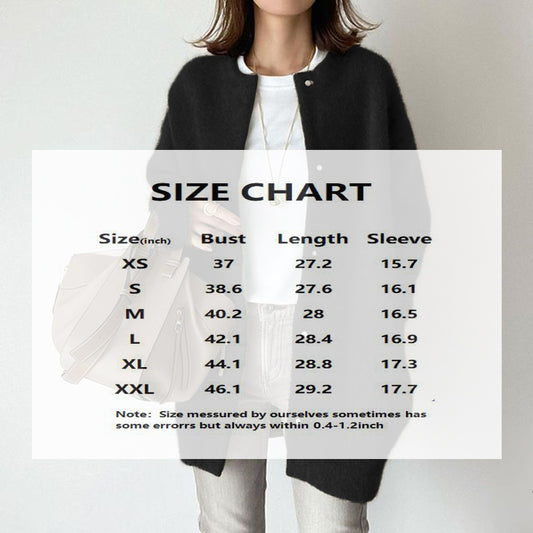 Oversized Long Sleeve Button Outwear