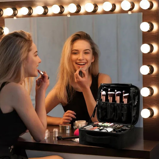 Women's Portable Cosmetic Case