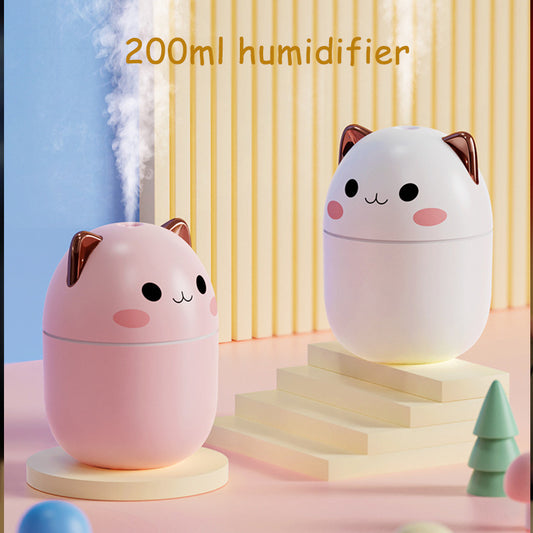 Car Aromatherapy Humidifier With Ambient Light