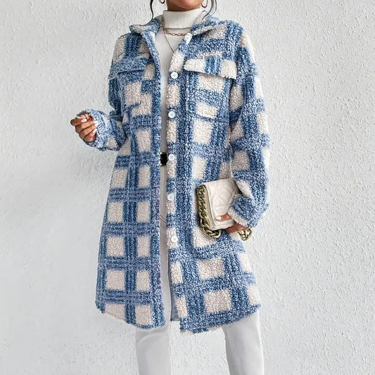 Women's Lightweight Plaid Jacket