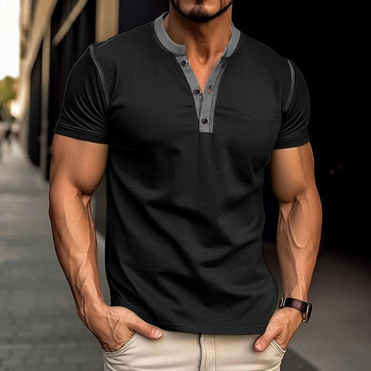 V neck Polo Shirt S
