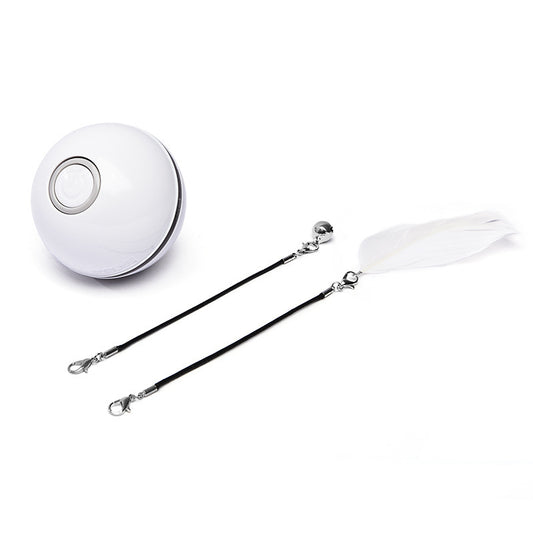 LED Laser Electronic Rolling Ball Pet Toy