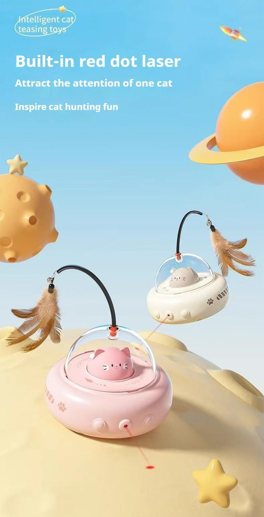 Electric Cat Car With Automatic Laser Pointer