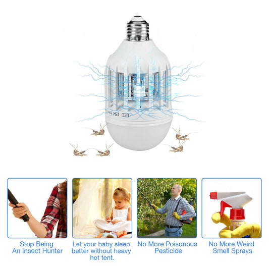 Mosquito & Bug Zapper Light Bulb