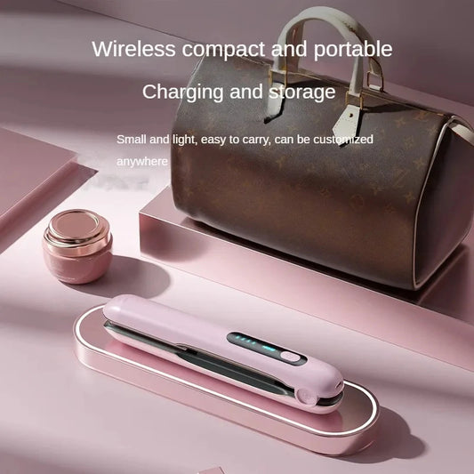 Wireless Hair Straightener & Roller | 2 IN 1