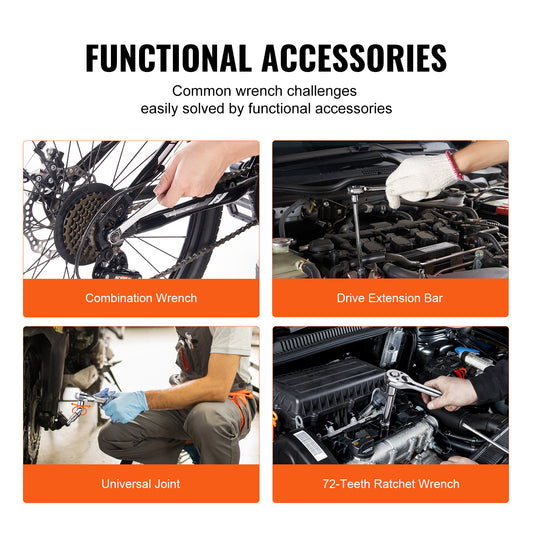 Mechanics Tool & Socket Set