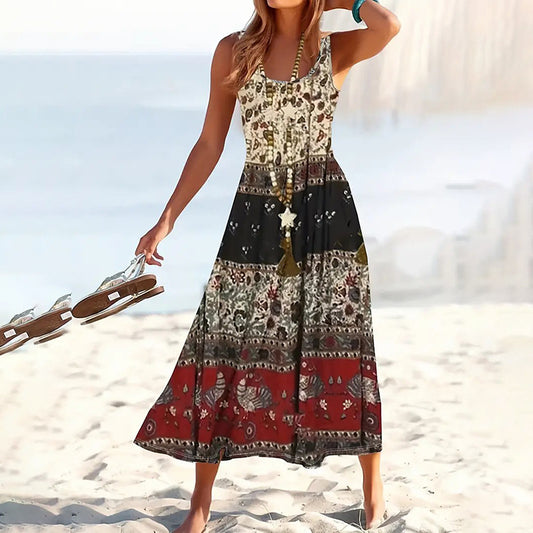Women Floral Maxi Dress