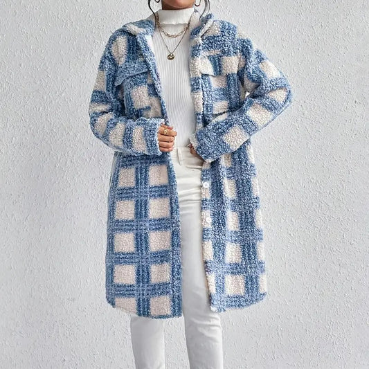 Women's Lightweight Plaid Jacket