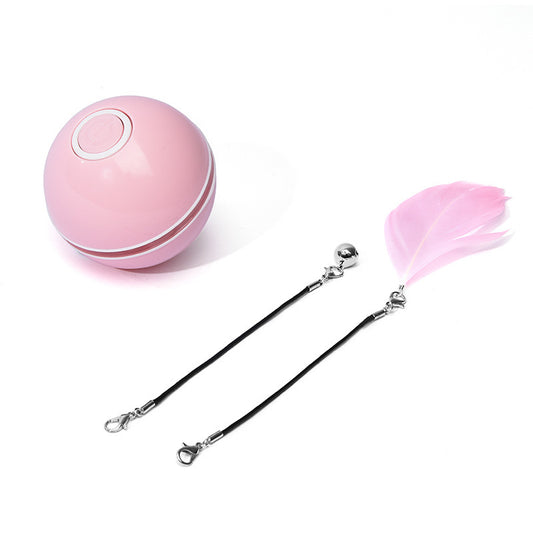 LED Laser Electronic Rolling Ball Pet Toy