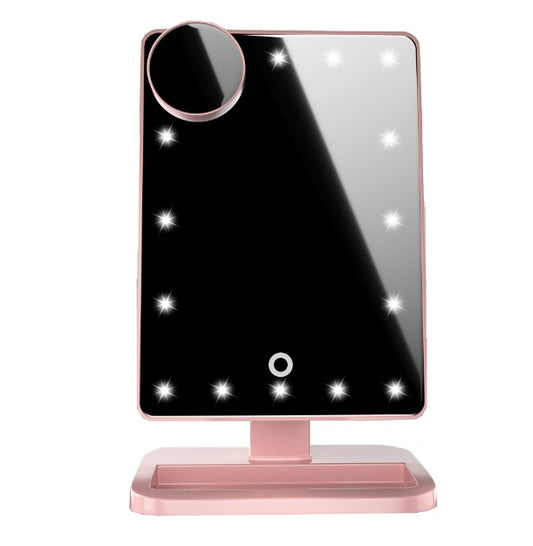Touch Screen Makeup Mirror With 20 LED's