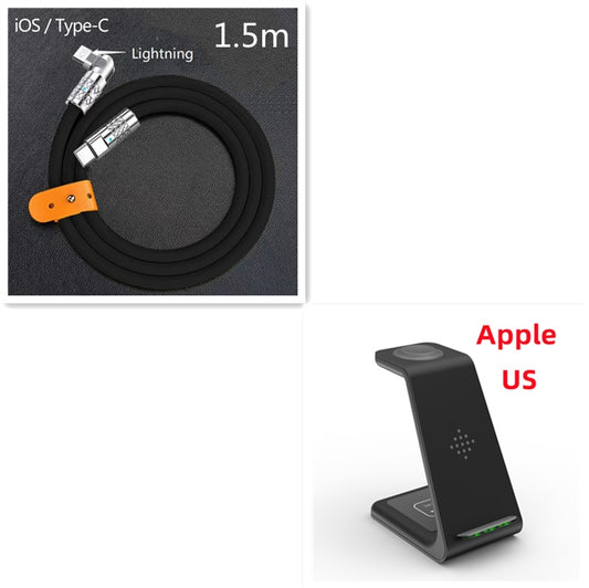 3 In 1 Wireless Fast Charging Station
