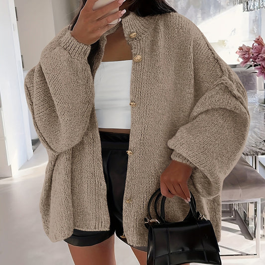 Elegant Women's Knit Cardigan