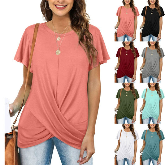 Women's Plus Size Twisted Top