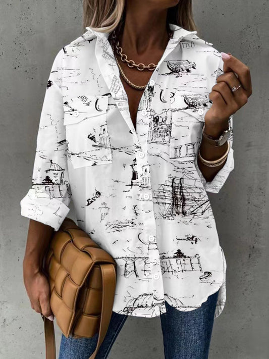 Women's Long Sleeve Casual Shirt
