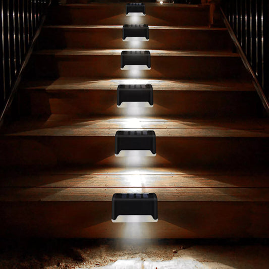 4x Solar Deck Lights | Outdoor