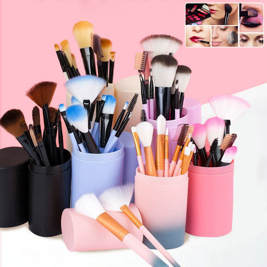 Makeup Brush Set | 12 Pc