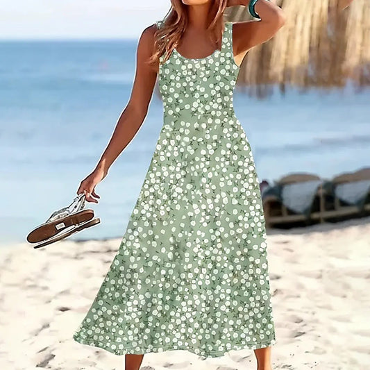 Women Floral Maxi Dress