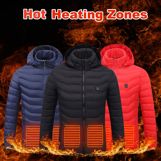 Winter Electric Puffer Jacket | USB