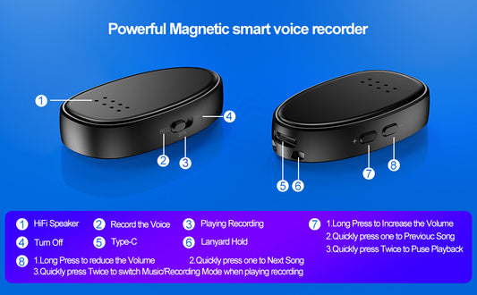 Miniature Voice Recorded