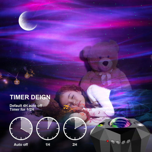 Ocean Star Projector Lamp | USB