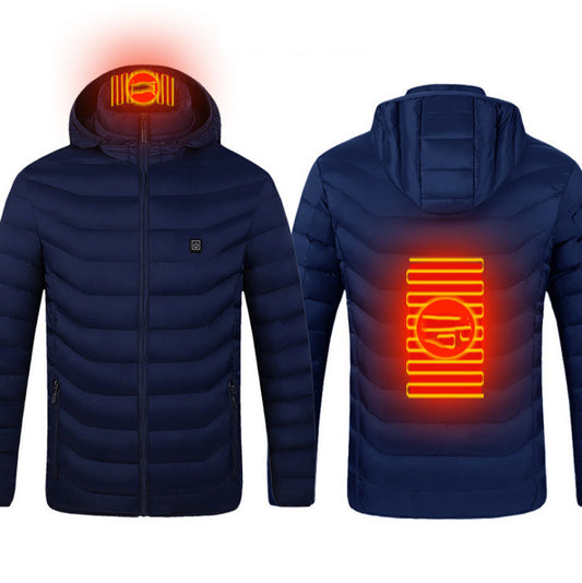 Winter Electric Puffer Jacket | USB