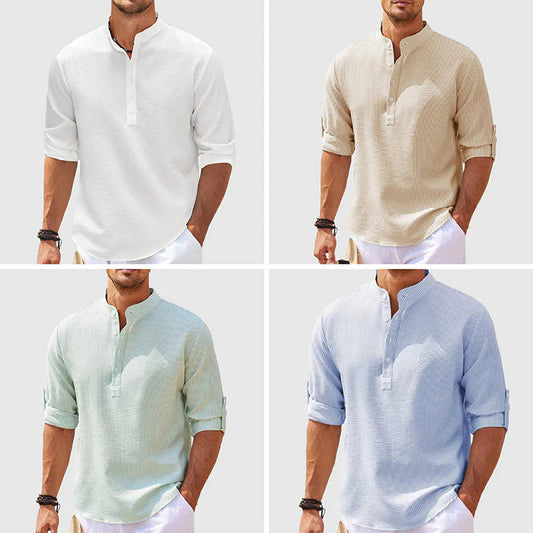 Men's Casual Shirt  Long Sleeve