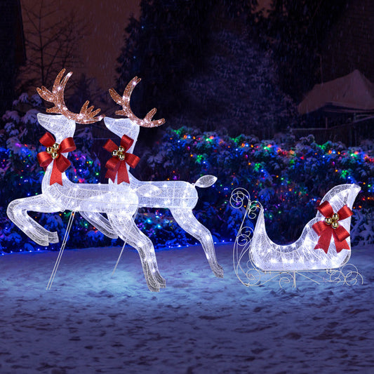 Christmas Reindeer Sled