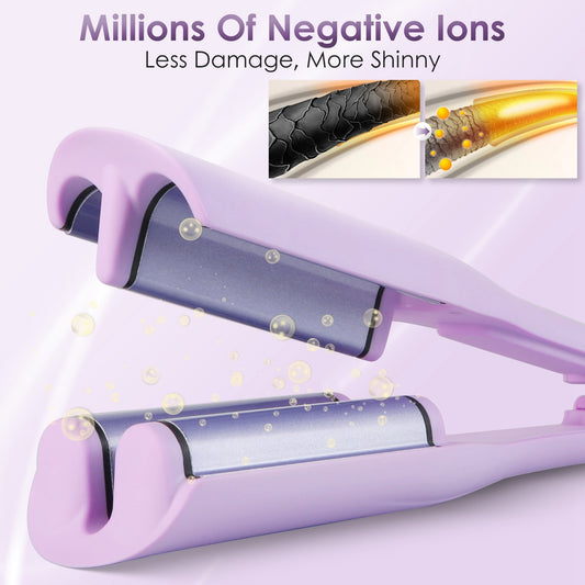 1Pc Hair Iron Curling Waver With Ceramic 1.41inch Barrel