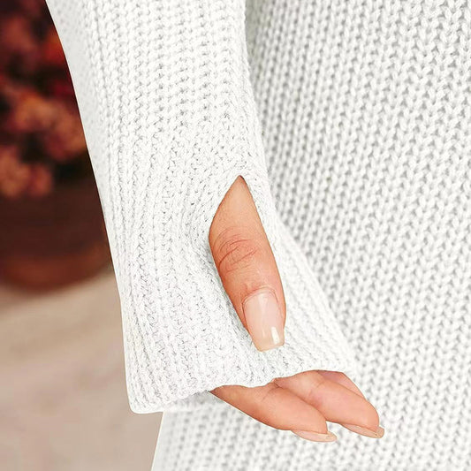 Women's Turtleneck Sweater Dress