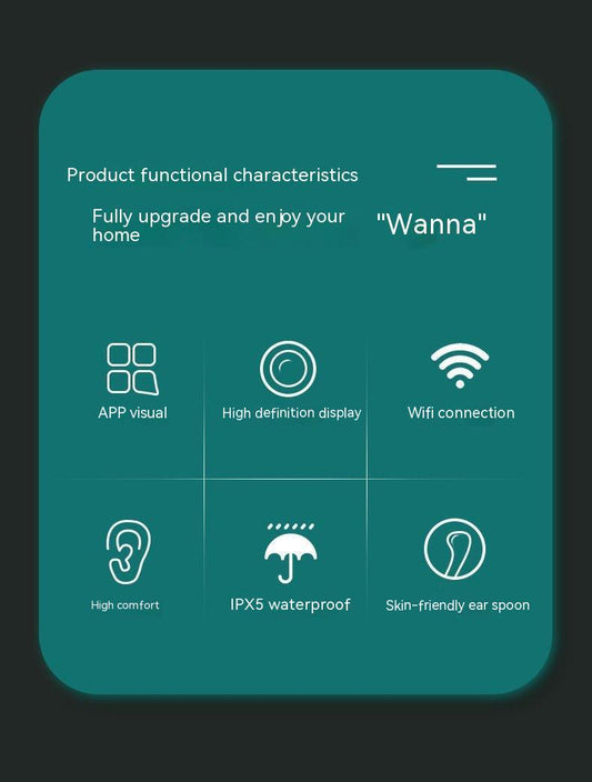 Wireless Smart HD Endoscope | Ear Picker