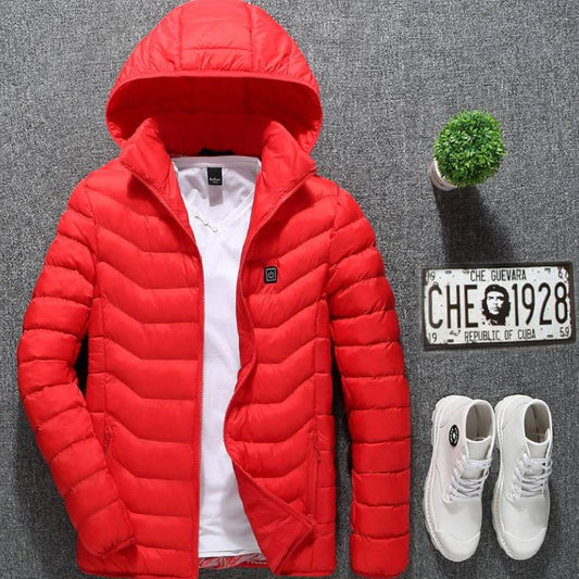 Winter Electric Puffer Jacket | USB
