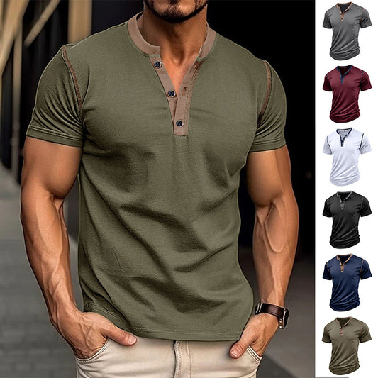 V neck Polo Shirt S