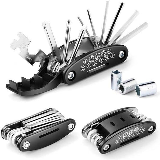 16-in-1 Heavy-Duty Bike Repair Kit