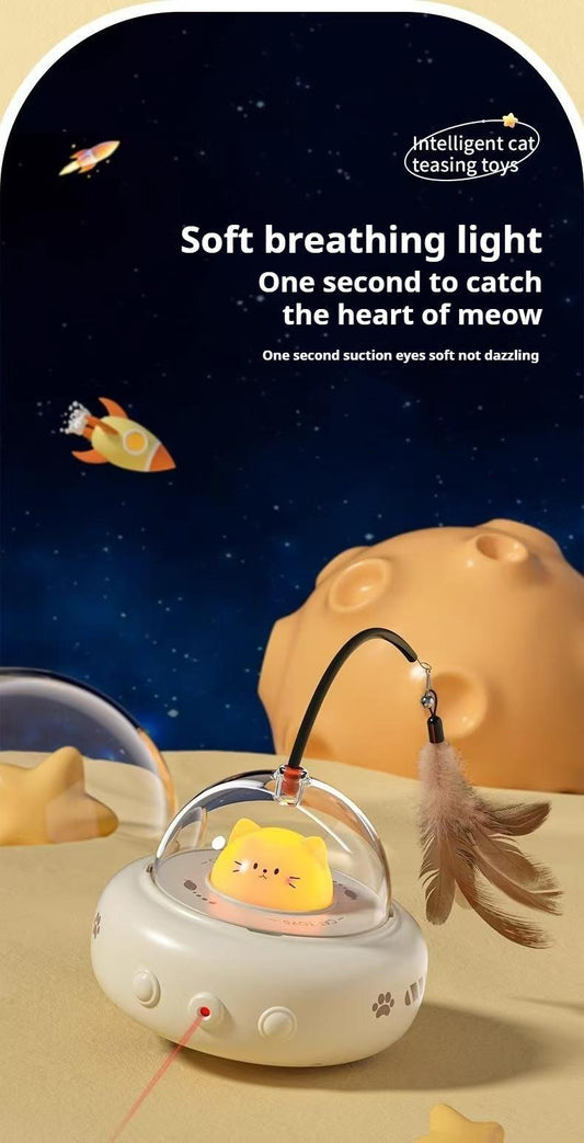 Electric Cat Car With Automatic Laser Pointer