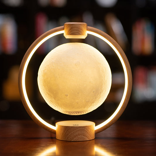 Maglev Moon Light Bluetooth 3D Colorful Glare