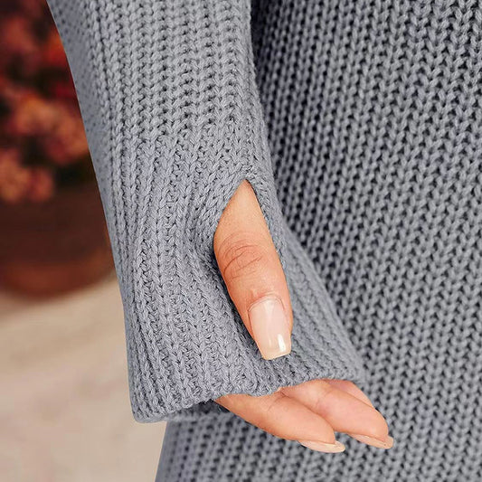 Women's Turtleneck Sweater Dress