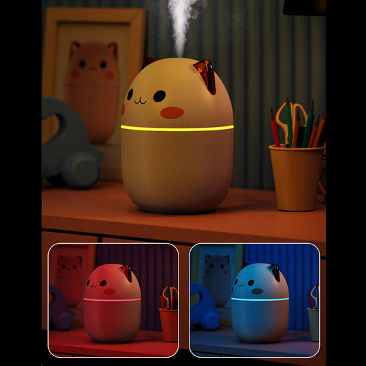 Car Aromatherapy Humidifier With Ambient Light