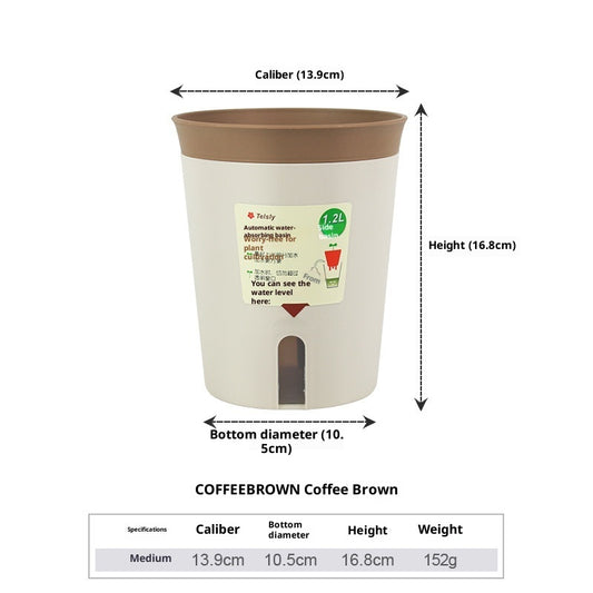 Water Storage Self-absorbent Flowerpot