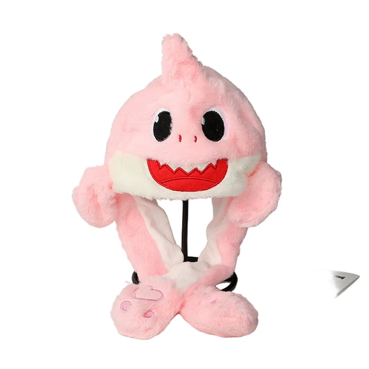 Plush Moving Ear Hat