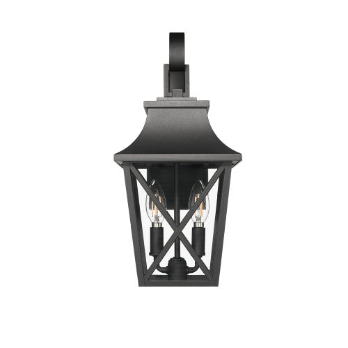 Black Wall Light | 2 Lights