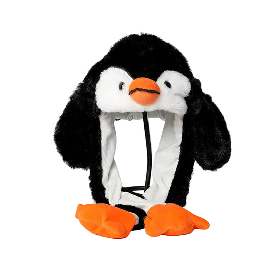 Plush Moving Ear Hat