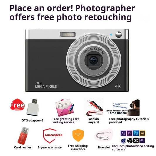 CCD HD Beauty Campus Retro Camera